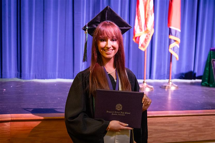 Students celebrate graduating